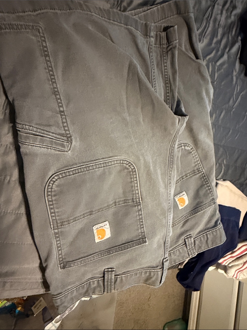 2 pair Carhartt Men's Relaxed Fit Jeans in Faded Gray size 36
